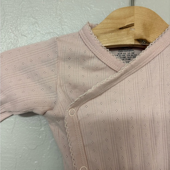 $7 ADD ON h&m pointelle kimono style‎ bodysuit 3M Zara Mini Boden Little Co. - Picture 2 of 3